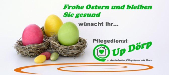 Frohe Ostern und bleiben Sie gesund