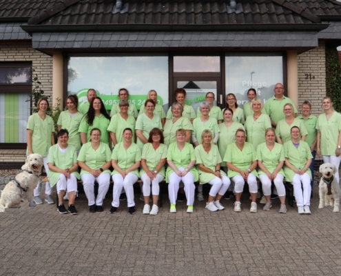 Das Team vom Pflegedienst Up Dörp.